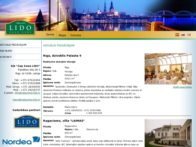 Zaļā Zeme Lido, SIA